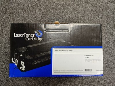 Toner CF280X für HP Laser Jet Pro 400 color M401a, Schwarz, 6,900 Seiten, Neu