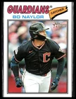 2026 Topps Heritage 256 Bo Naylor Cleveland Guardians Short Print SP