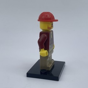 LEGO CITY FLANNEL SHIRT MINIFIGURE cty0467 60059 Red Hat Logger