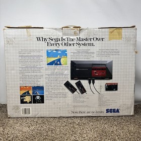 Sega Master - The Sega Base System Console In Box Tested
