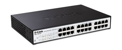 D-Link DGS-1100-24 - 24-Port Smart Managed Gigabit Switch (komplett OVP,fanless)