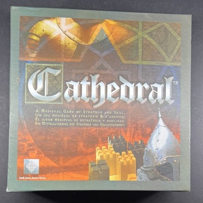 Cathedral Family Games America 2020 Strategy Buildings PIECES ONLY Not Complete