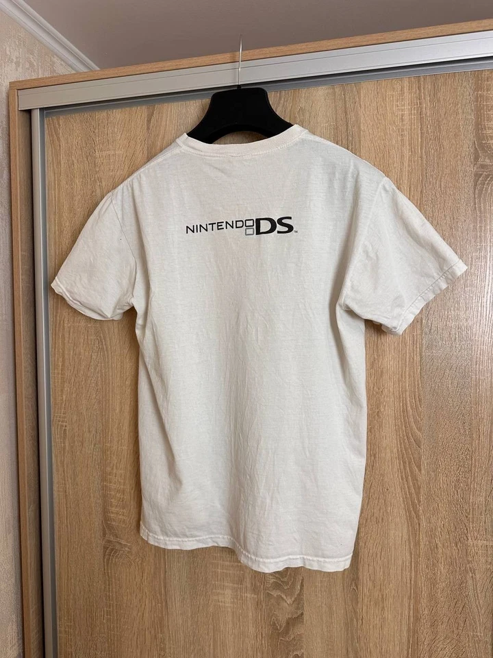 Camiseta Gráfica Promocional Nintendo DS De Colección Años 2000 Juego Sega Para Hombres Talla M Foto 3 de 4
