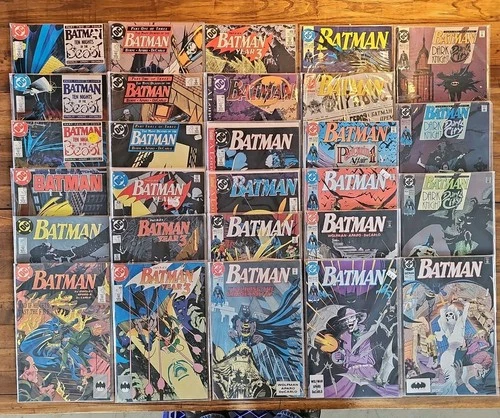 Vintage DC COMICS "BATMAN" • 28 Issues • #418-455 & Extras VF/NM & NO ODOR