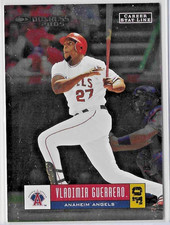 VLADIMIR GUERRERO  2005 Donruss Baseball #84 CAREER STAT LINE /273  Angels