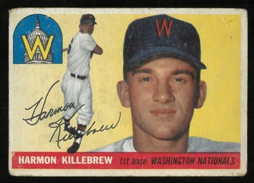 1955 Topps Baseball Vintage Harmon Killebrew