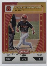 2021 Elite Extra Edition College Tickets Optic Gold 2/10 Tyler McDonough 15wb