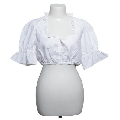 Edelnice Trachtenmode, Dirndlbluse, Größe: 38, Weiß, Baumwolle/Polyester #O4E
