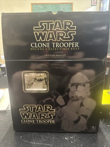 Star Wars Blue Clone Trooper Deluxe Collectible Bust 05503/15000 Gentle Giant