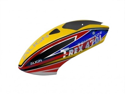 HC4705T : Align T-Rex 470L Lackierte Haube RC-Heli Ersatzteil