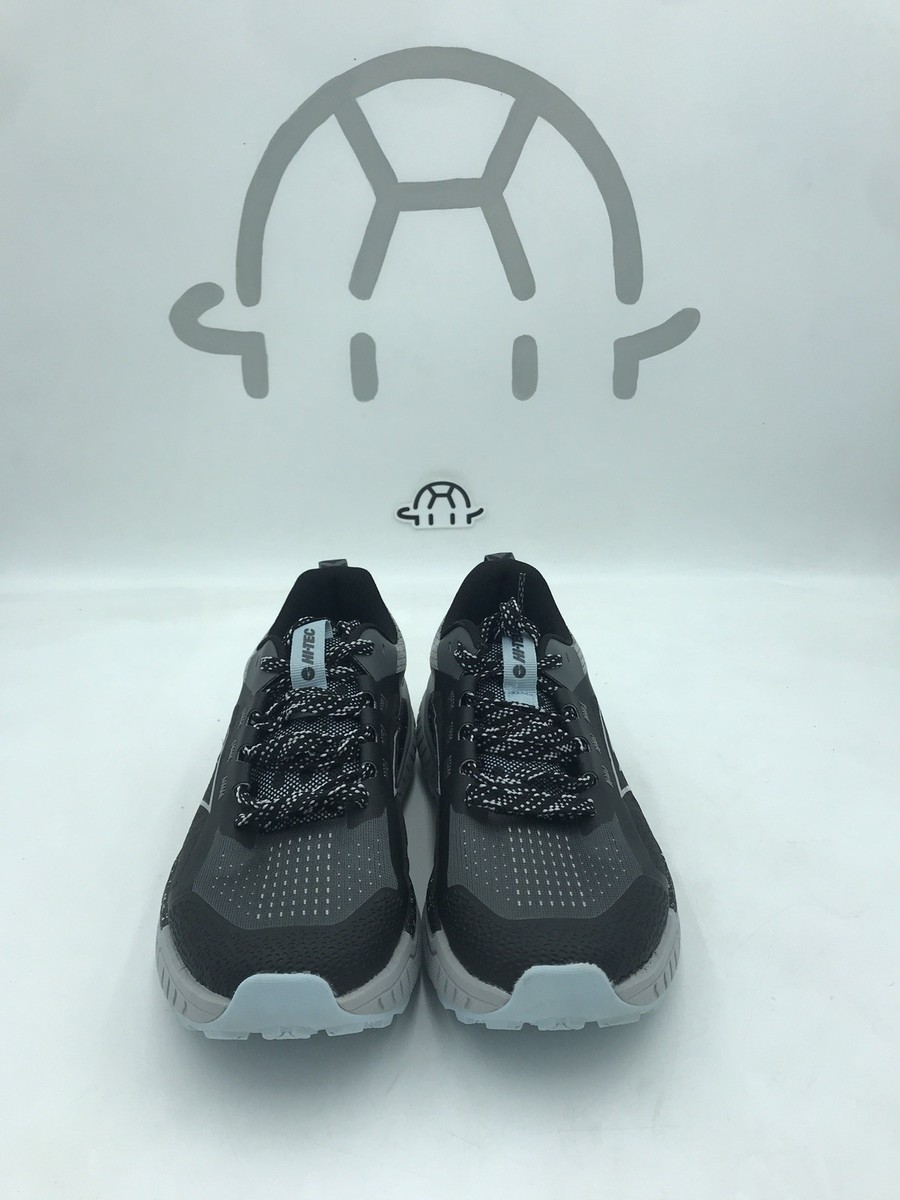 Hi-Tec Women's Trail Shoes BLACK/ MICROCHIP/ OMPHALODES | eBay
