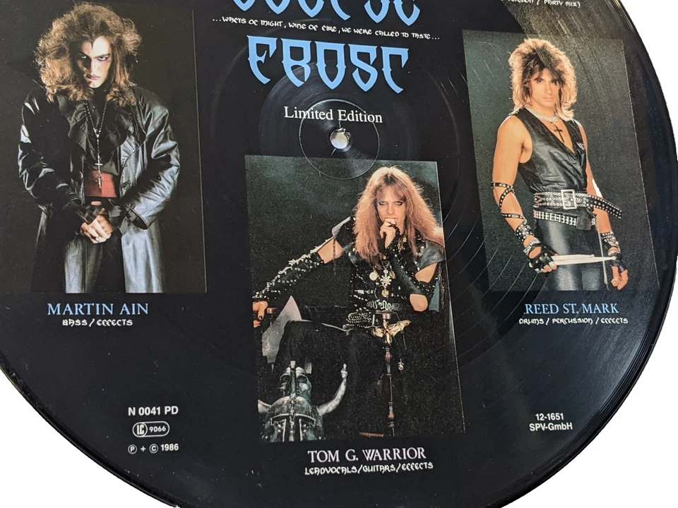 CELTIC FROST - Tragic Serenades 12" PIC-EP 1986 - Orig. Vinyl Noise Rec. 0041 PD - Bild 3 von 4