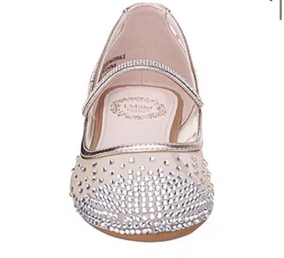 I. Miller Little & Big Girls Mercedes Round Closed Toe Ballet Flats