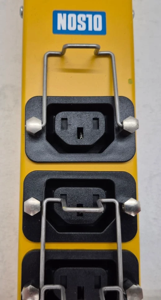 Olson Electronics PDU 12x IEC C13 10A w/ C20 16A inlet - Yellow - Image 2 of 4