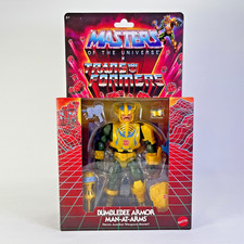 Masters of the Universe X Transformers Bumblebee Armor Man-At-Arms Action Figure