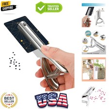 1/8 Inch Single Hole Punch - 2 Inch Deep Throat Heavy Duty Paper Punch - Por...