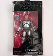 Star Wars Black Series Jango Fett  15 6  Figure Attack of the Clones NEW SEALED