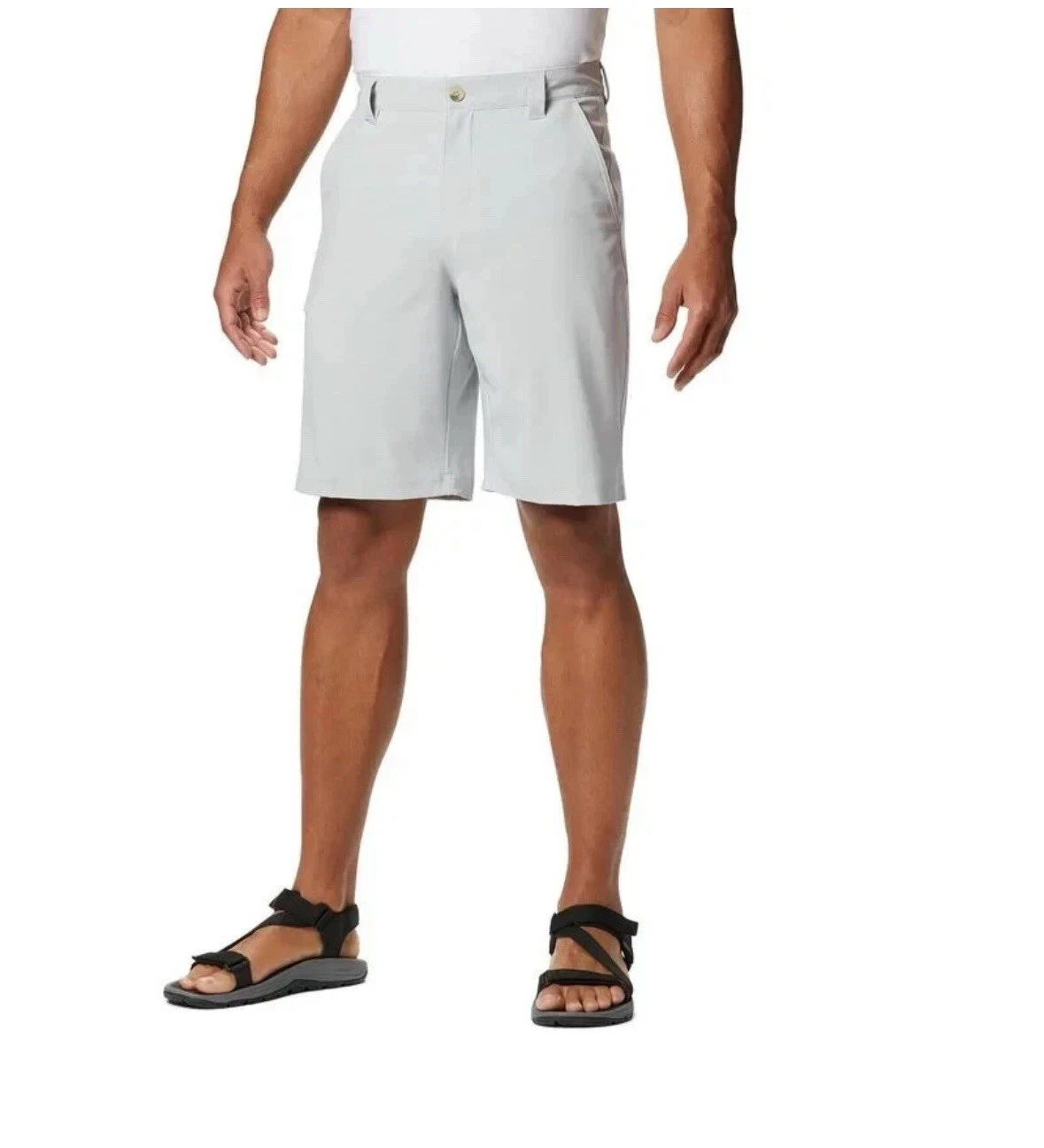 Columbia Mens 44 Performance PFG Grander Marlin II Offshore 10" Short Cool Gray