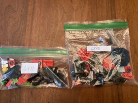 Vintage Lego Space: 6835 Saucer Scout & 6811 Pulsar Charger Complete