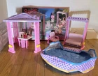 Vintage 1994 Barbie Summertime Fun Playset #67034 Gazebo Pool Porch Swing W/ BOX
