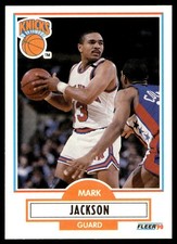 1990-91 Fleer Mark Jackson New York Knicks #126