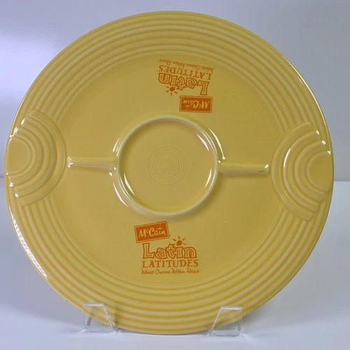 Fiesta Sunflower Hostess Chip Dip Tray McCain Latin Latitudes Advertising