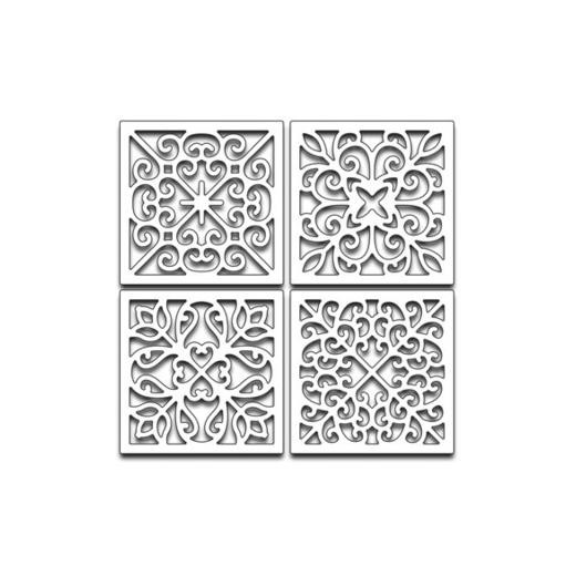 Penny Black Creative Cutting Dies - Swirl Squares 51-235