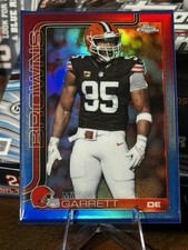 Topps 2023 Chrome Myles Garrett Cleveland Browns Football Card #70