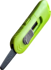 Box Cutter Auto Retractable Blade, Safety Box Opener Tool [Non-Stick Fluorine Co