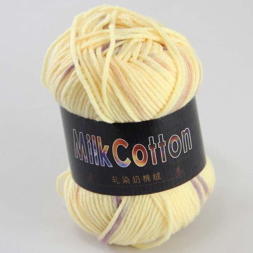 AIP Soft Baby Cotton Yarn New Hand dyed Wool Socks Scarf Knitting 2Skeinsx50g 08 - Picture 4 of 4