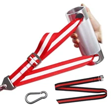 New Adjustable 3inch Thick Arm Wrestling Handle Knurled Grip Strength Training