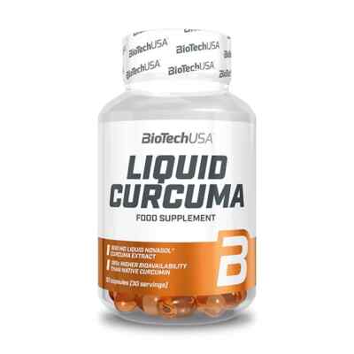 BioTech USA Liquid Curcuma 30 Kapseln 28,4g Vitamin D Immunsystem (791,90 /kg)