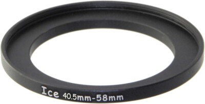 ICE 40.5mm to 58mm Step Up Ring Filter/Lens Adapter 40.5 Male 58 Female
