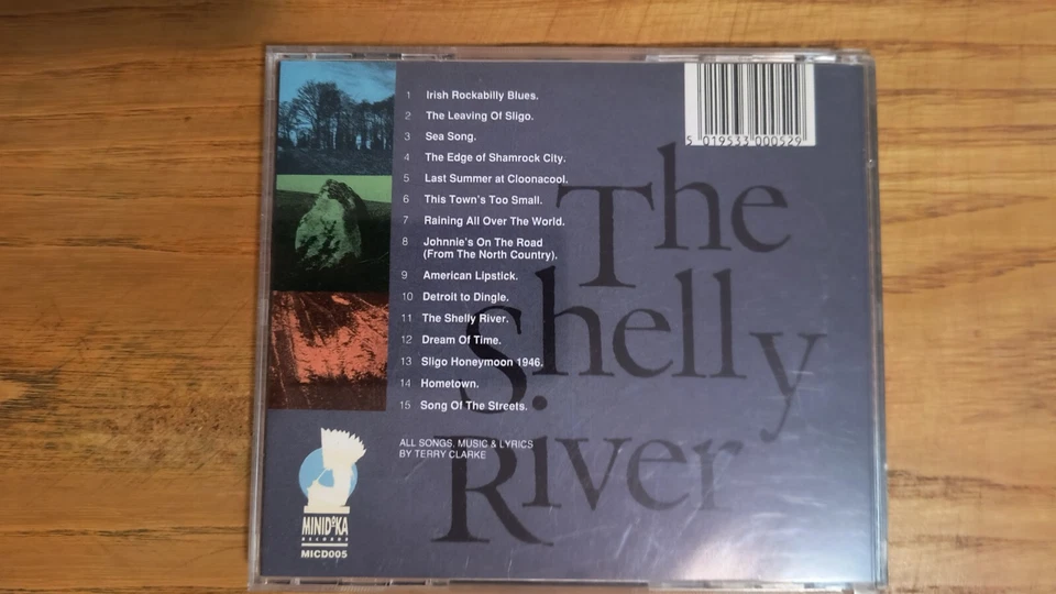 Terry Clarke Music CD - The Shelly River [WORN CD / FAST SHIPPING] Foto 3 de 4