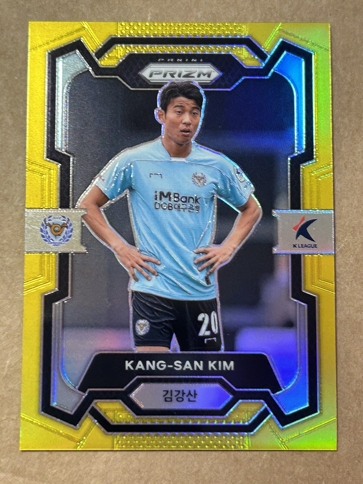 2024 Prizm K-League Soccer #81 Kang-San Kim Gold #09/10