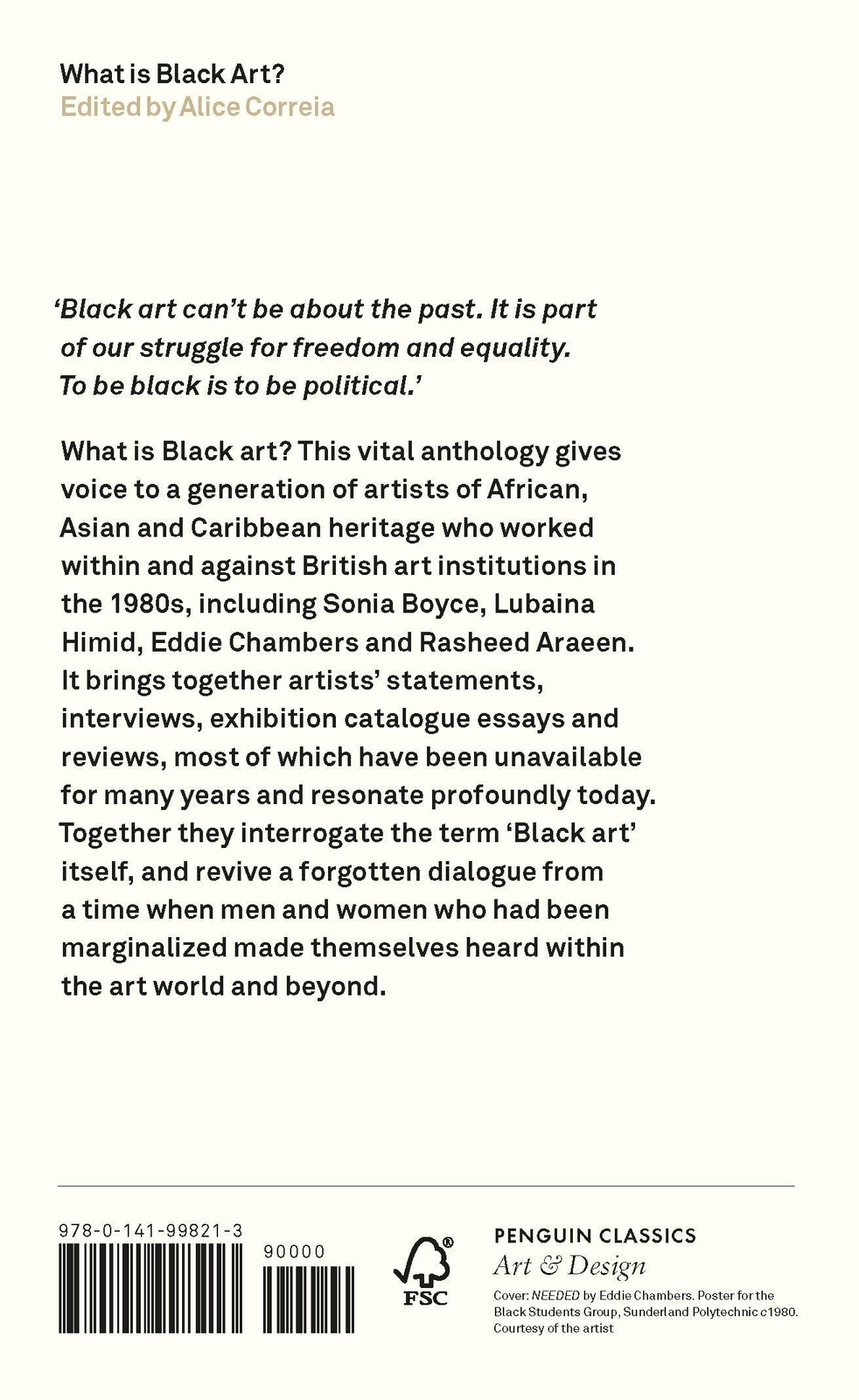 Thumbnail - What Is Black Art? | Alice Correia | Englisch | Taschenbuch | 320 S. |