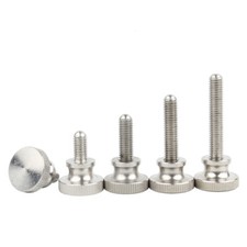 M3 M4 M5 M6 Knurled Thumb Screws Stainless Steel A2 Hand Grip Knob Bolts