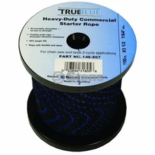 146-907 Stens 100' True Blue Starter Rope #3 1/2 Solid Braid