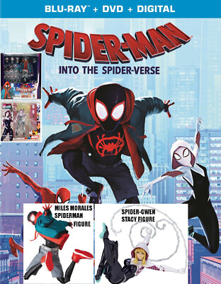 GENUINE MILES MORALES MAFEX 107 & REVOLTECH SPIDER-GWEN & INTO