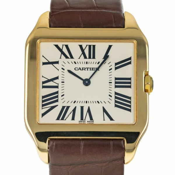 Cartier Santos Ivory Women's Watch 