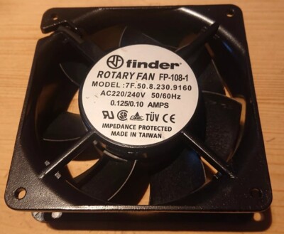 Finder  FP-108-1 Lüfter Rotary Fan Ventilator Model: 7F.50.8.230.9160