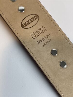 New Fossil Brown Cami Military Cuff Men 