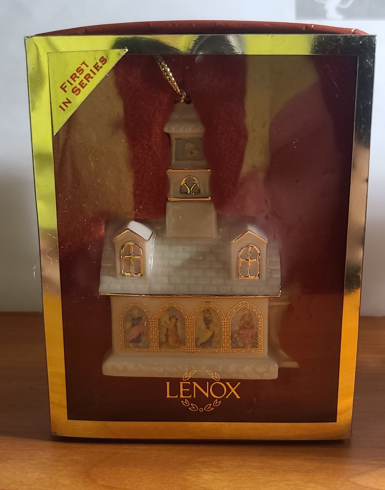Lenox Churches Around the World Berkshire Chapel First in Series with Original Box