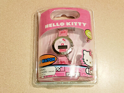 Hello kitty Sanrio Watch with Charm pink s-l400.jpg main image 2