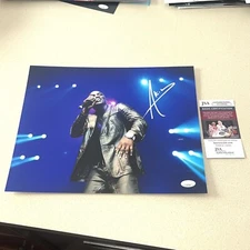 AKON signed autographed 11X14 PHOTO RAPPER KONVICT MUSIC SMACK THAT JSA COA