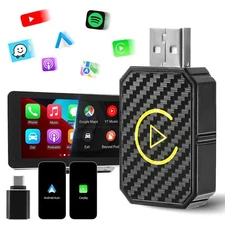 Wireless Carplay Adapter Plug & Play Automatic Carplay Wireless Adapter
