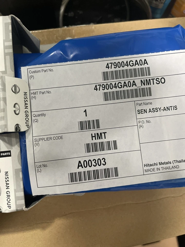 Sensor de velocidad de rueda Infiniti Q50/Q60 Foto 3 de 3