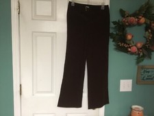 Women  s LILLY PULITZER Brown PALM BEACH FIT Corduroy Pants Size 0 CON28 