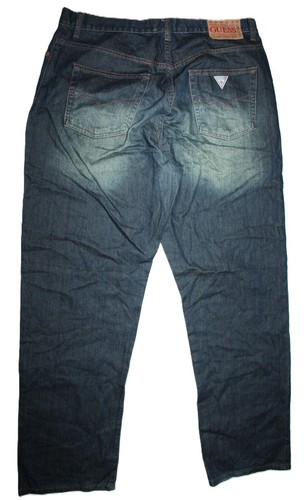 GUESS USA RELAXED HOMBRE MOM JEANS más bien 38/38 W38 L38 (etiqueta 36/34) - Imagen 2 de 5