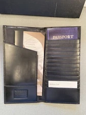 American Express  Passport Wallet & Exec Travel Companion & Organizer Leather